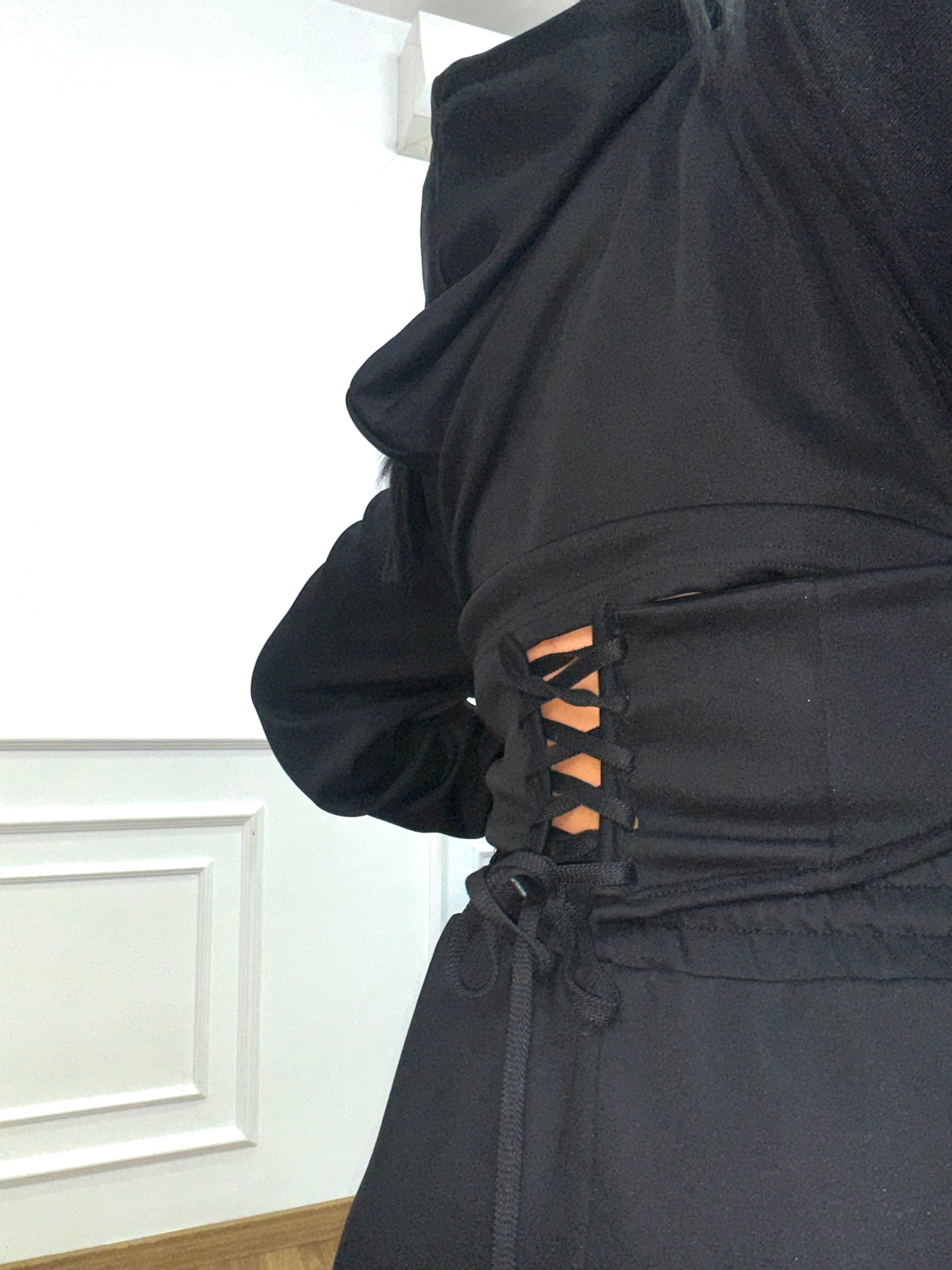 Coordinato tuta con cappuccio