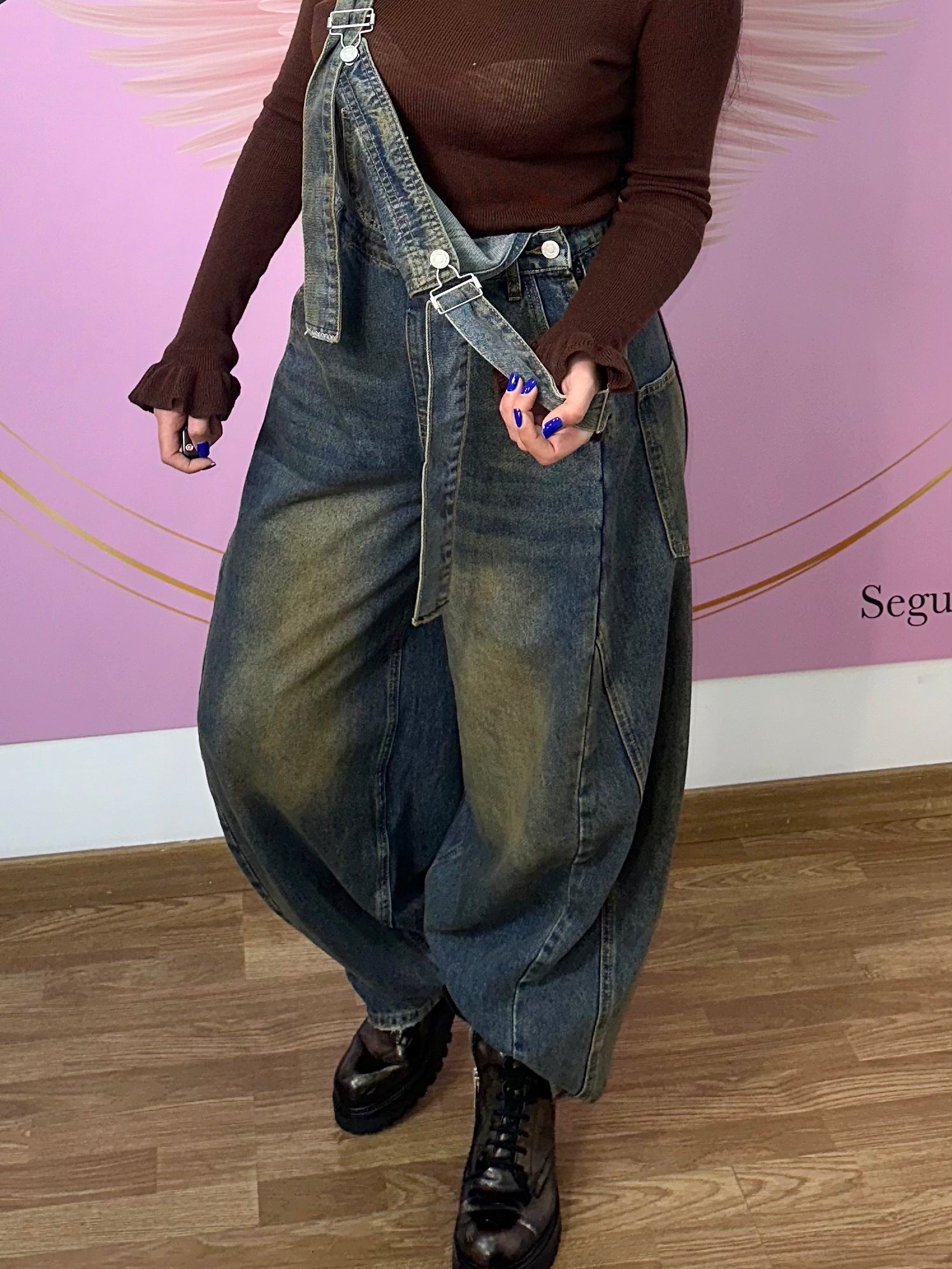Salopette denim