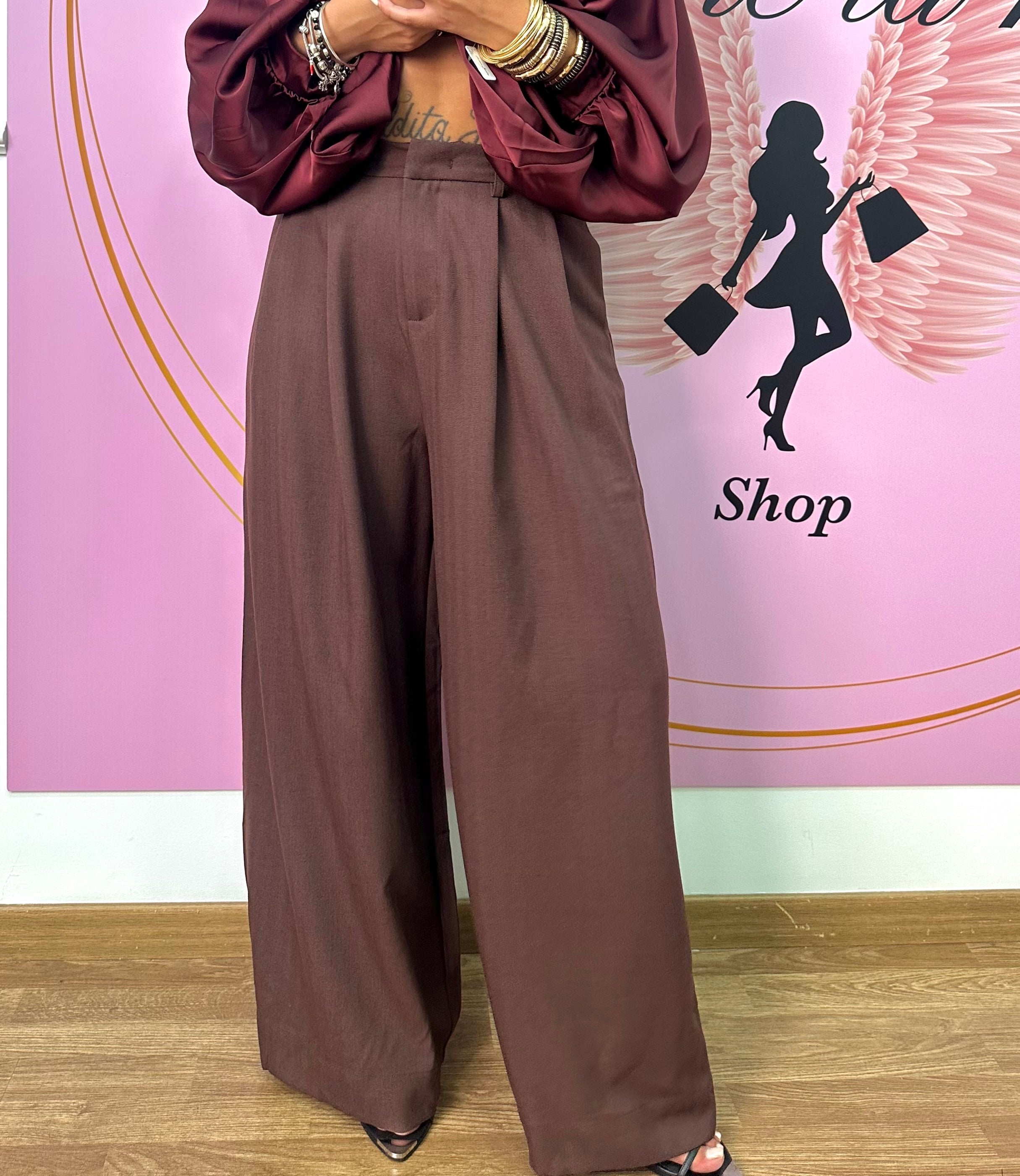 Pantalone classico palazzo