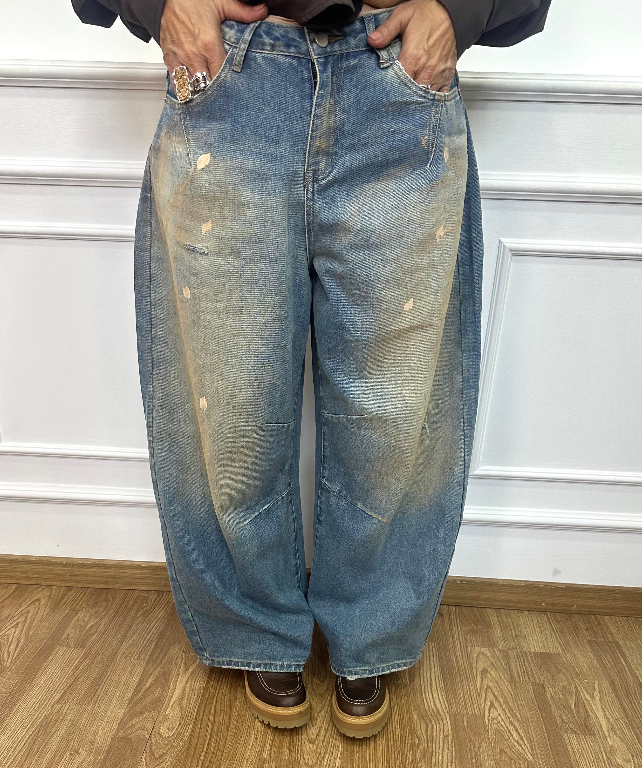 Jeans balloon chiaro