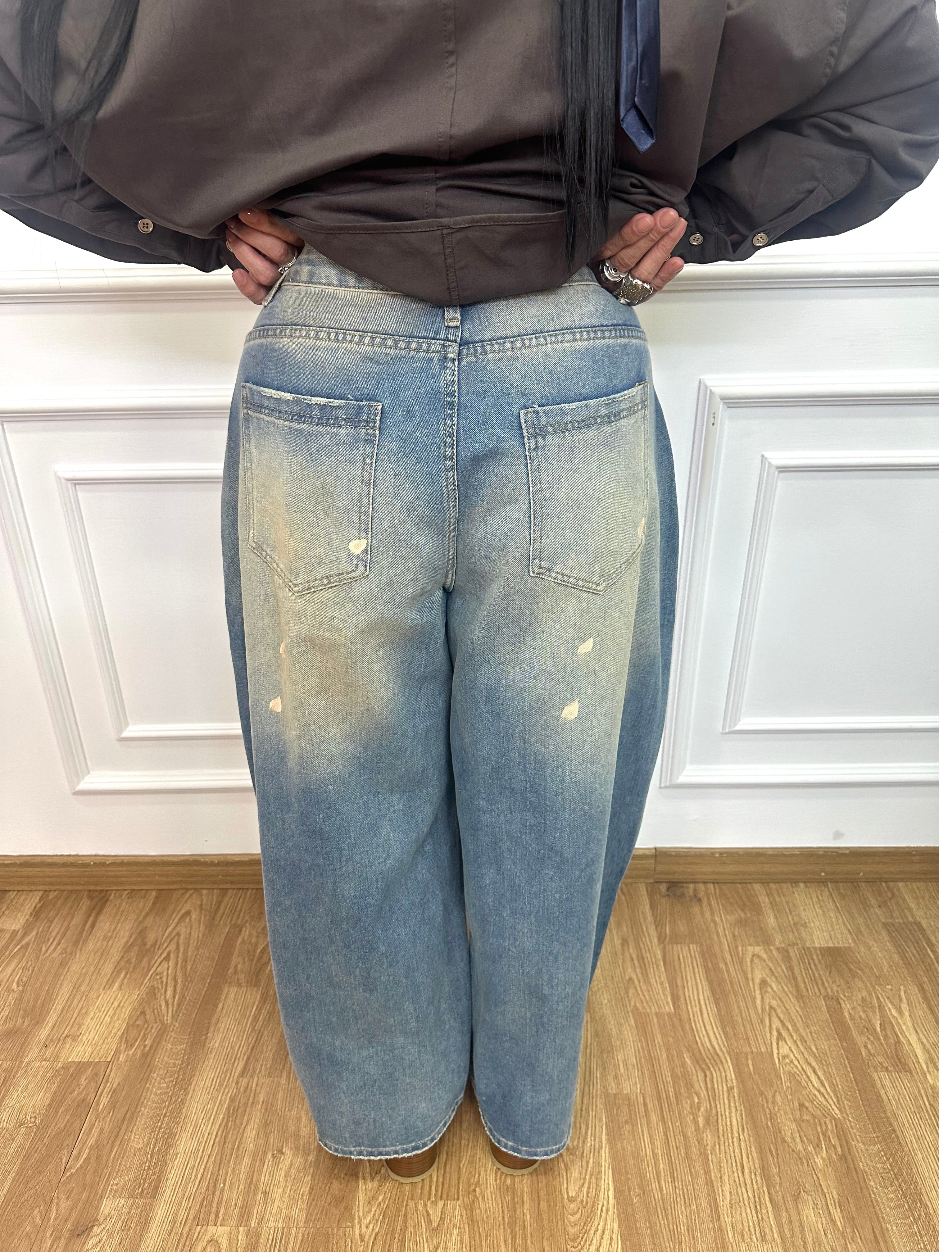 Jeans balloon chiaro