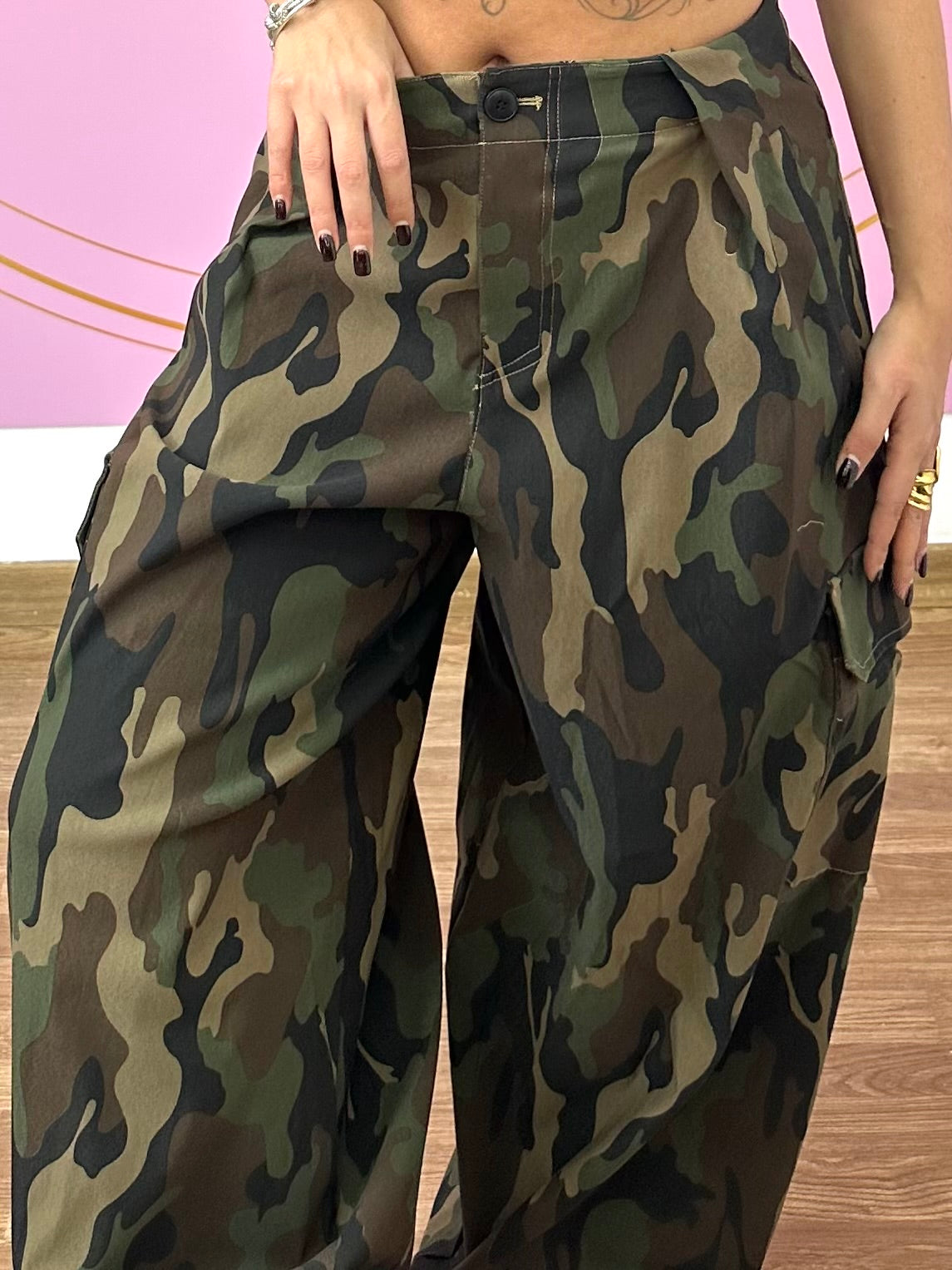 Pantalone cargo militare